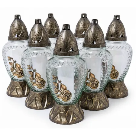 ZNICZ RÓŻA - 121 ( opakowanie 7 szt. )